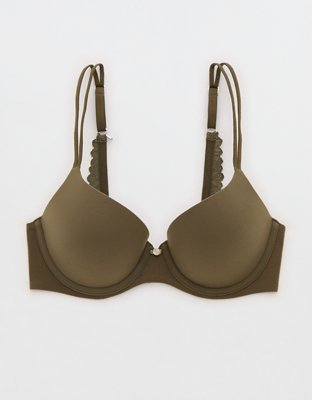 Sunnie Demi Push Up Bra - Festive Olive