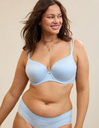Sunnie Demi Push Up Bra - Blue Mist