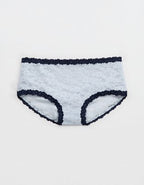 Show Off Vintage Lace Boybrief Underwear - Misty Sky