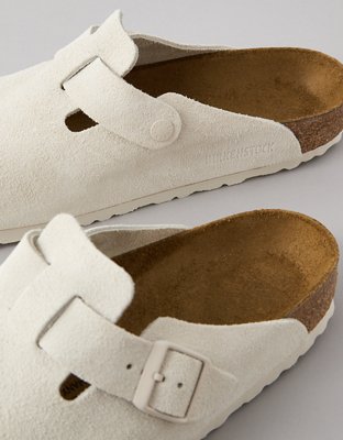 Birkenstock Men's Boston Soft Footbed Clog - Natural