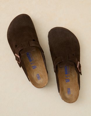 Birkenstock Men's Boston Soft Footbed Clog - Brown