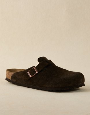 Birkenstock Men's Boston Soft Footbed Clog - Brown