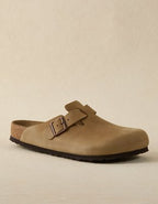Birkenstock Men's Boston Soft Footbed Clog - Tan