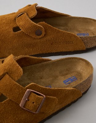 Birkenstock Men's Boston Soft Footbed Clog - Caramel