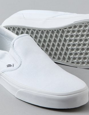 Vans Classic Slip-On Shoe - White