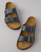 Birkenstock Men's Arizona Soft Footbed Sandal - Blue
