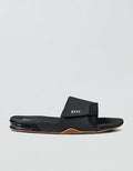 Reef Men's Fanning Slide Sandal - Black