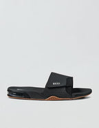 Reef Men's Fanning Slide Sandal - Black