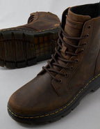Dr. Martens Men's Combs Leather Casual Boots - Brown