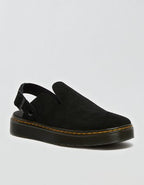 Dr. Martens Carlson Suede Slingback Mule - Black