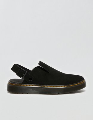 Dr. Martens Carlson Suede Slingback Mule - Black