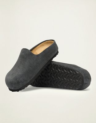 Birkenstock Amsterdam Wrapped Clog - Charcoal