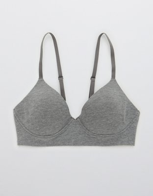 Superchill Wireless Lightly Lined Bra - Dark Heather Gray