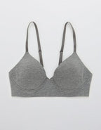 Superchill Wireless Lightly Lined Bra - Dark Heather Gray