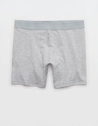 Superchill Cotton High Waisted Boyshort Underwear - Medium Heather Gray