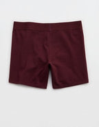Superchill Cotton High Waisted Boyshort Underwear - Royal Berry