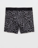 Superchill Cotton High Waisted Boyshort Underwear - Black