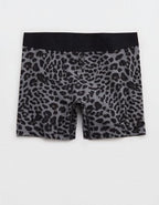 Superchill Cotton High Waisted Boyshort Underwear - Black