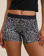 Superchill Cotton High Waisted Boyshort Underwear - Black