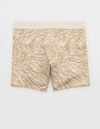 Superchill Cotton High Waisted Boyshort Underwear - Toasted Almond