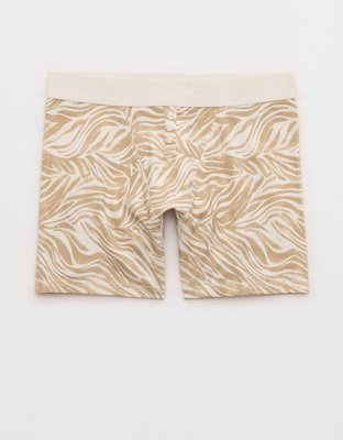 Superchill Cotton High Waisted Boyshort Underwear - Toasted Almond