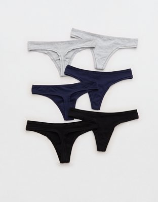 Superchill Cotton Thong Underwear 6-Pack - Multi