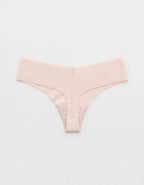 Superchill No Show Cotton Thong Underwear - Tender Heart