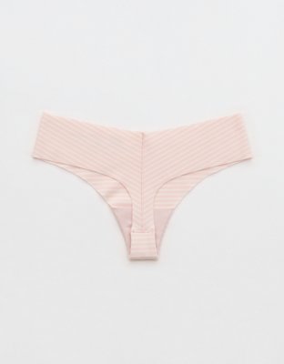 Superchill No Show Cotton Thong Underwear - Tender Heart