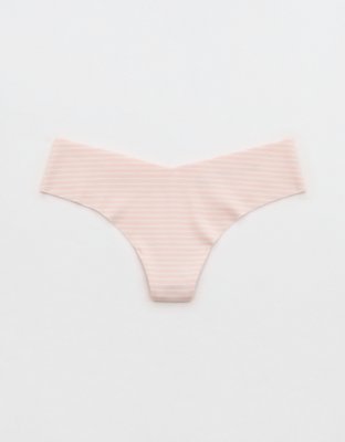 Superchill No Show Cotton Thong Underwear - Tender Heart