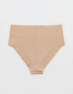 Superchill No Show Cotton Mid Rise Cheeky Underwear - Sands