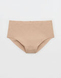 Superchill No Show Cotton Mid Rise Cheeky Underwear - Sands
