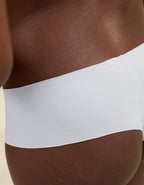 Superchill No Show Cotton Mid Rise Thong Underwear - Misty Sky