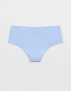 Superchill No Show Cotton Mid Rise Thong Underwear - Cloudy Blue