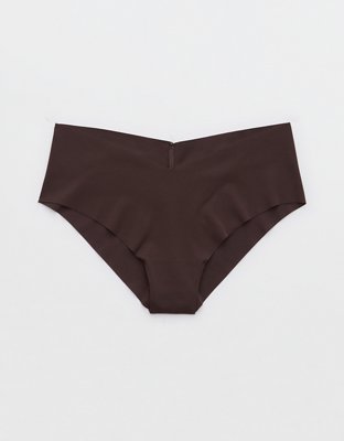 SMOOTHEZ No Show Cheeky Underwear - Deep Earth
