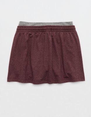 OFFLINE By Aerie Weekend Away Layered Waistband Skort - Royal Berry