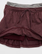OFFLINE By Aerie Weekend Away Layered Waistband Skort - Royal Berry