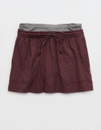 OFFLINE By Aerie Weekend Away Layered Waistband Skort - Royal Berry