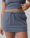OFFLINE By Aerie Weekend Away Layered Waistband Skort - Royal Navy