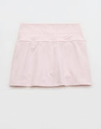 OFFLINE By Aerie The Hugger Drawcord Mini Skort - Pink Petal