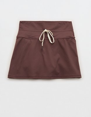 OFFLINE By Aerie The Hugger Drawcord Mini Skort - Relic