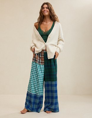 Aerie Oversized Grandpa Cardigan - Heather Frost