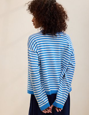Aerie Sunday Soft Cardigan - Rome Blue