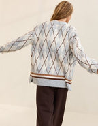 Aerie Oversized Grandpa Cardigan - Smoked Gray