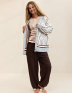 Aerie Oversized Grandpa Cardigan - Smoked Gray