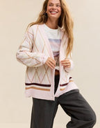 Aerie Oversized Grandpa Cardigan - Pink Petal