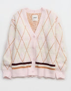 Aerie Oversized Grandpa Cardigan - Pink Petal