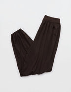 OFFLINE By Aerie The Hugger Go With The Flow Baggy Jogger - Deep Earth