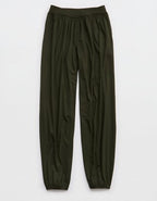 OFFLINE By Aerie The Hugger Go With The Flow Baggy Jogger - Olive Petal