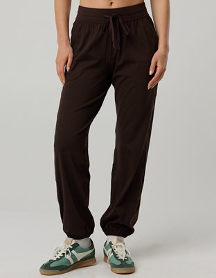 OFFLINE By Aerie Real Me Classic Jogger - Deep Earth