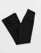 OFFLINE By Aerie Real Me XTRA Rib Cropped Kick Flare Legging - True Black